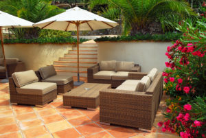 Gartenm&ouml;bel aus Rattan