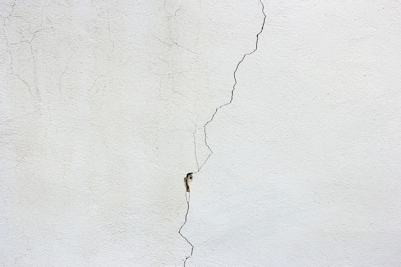 Baum&auml;ngel - Riss in der Wand