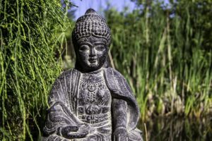Feng Shui Buddha im Garten - Quelle: pixabay.com